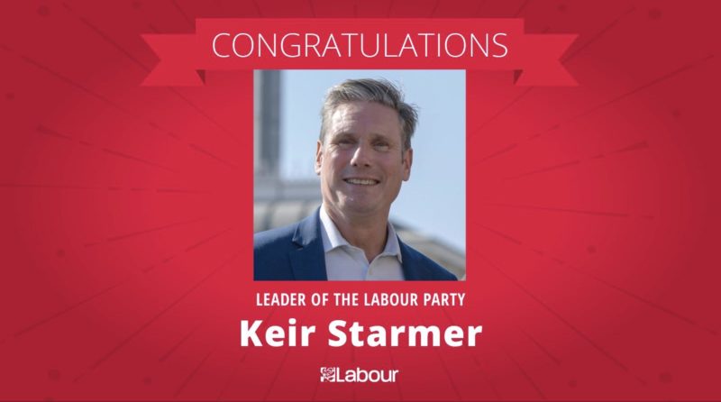 Congratulations Keir Starmer!
