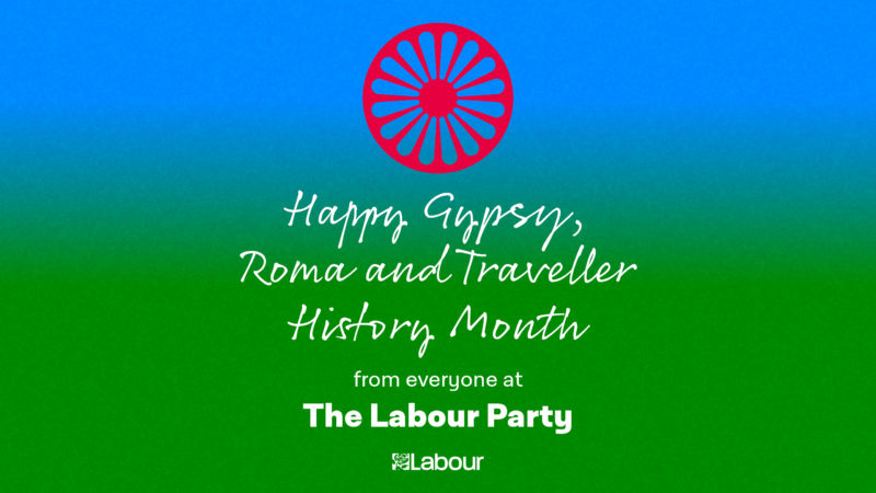 Happy Gypsy, Roma and Traveller History Month from Havant Labour 