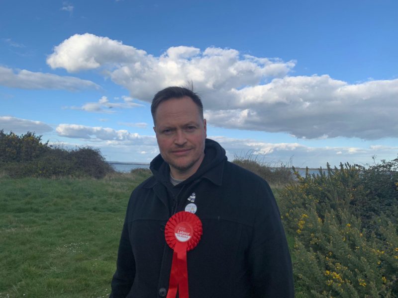 Mark Coates standing for Hayling East
